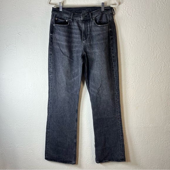 American Eagle 90s Bootcut High Waisted Jeans in Black Wash - Picture 2 of 15
